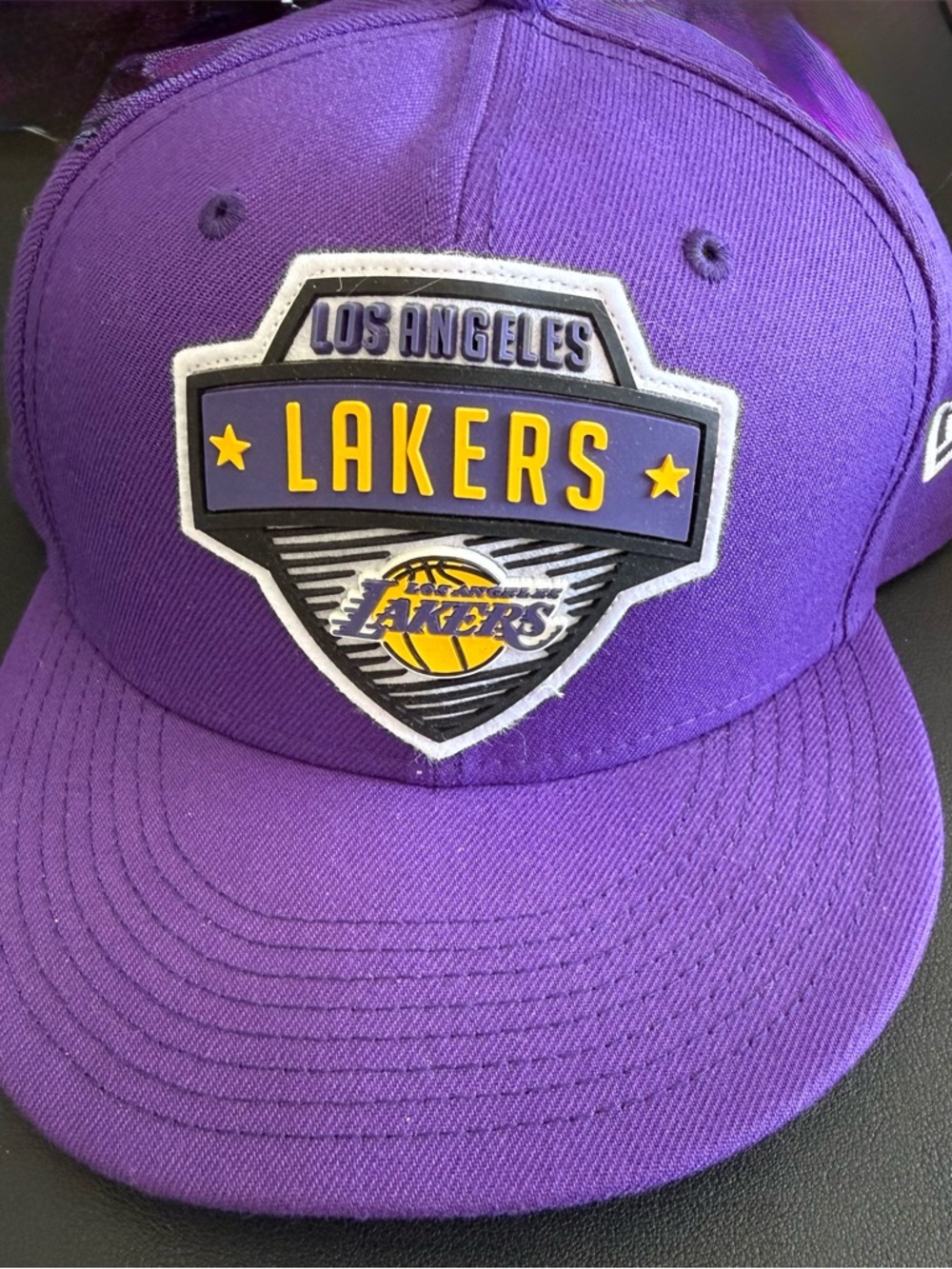 NBA Purple Hat with Embroidered NBA Logo